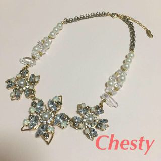 チェスティ(Chesty)のChestyチェスティビジューネックレス(ネックレス)