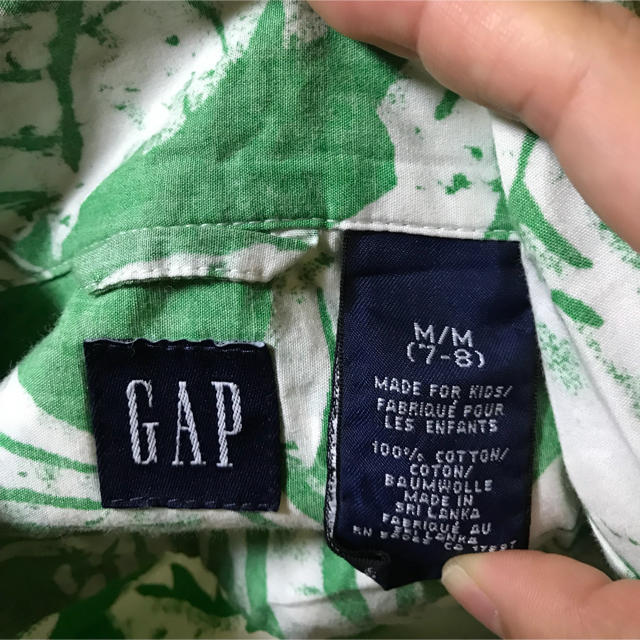 GAP(ギャップ)のGAP アロハシャツ レディースのトップス(シャツ/ブラウス(半袖/袖なし))の商品写真