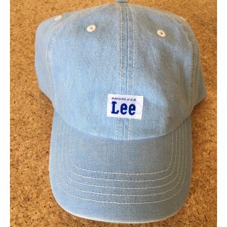 リー(Lee)のLeeキャップ①ライトブルー(キャップ)