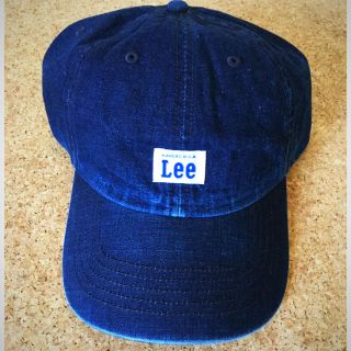 リー(Lee)のLeeキャップ④インディゴ(キャップ)