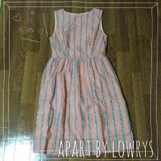 アパートバイローリーズ(apart by lowrys)のapart by lowrys△ワンピ(ひざ丈ワンピース)