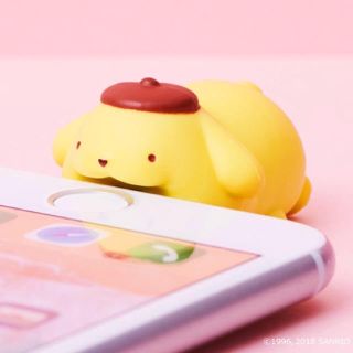 ポムポムプリン(ポムポムプリン)のポムポムプリン ケーブル iPhone(iPhoneケース)