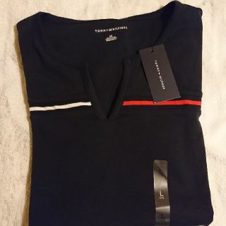 トミーヒルフィガー(TOMMY HILFIGER)の◉TOMMY(Ｌ)ネイビー(Tシャツ(半袖/袖なし))