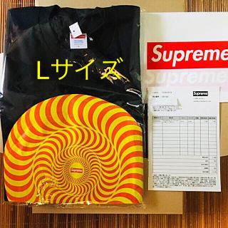 シュプリーム(Supreme)のsupreme spitfire Tシャツ ブラック Ｌ サイズ (Tシャツ/カットソー(半袖/袖なし))