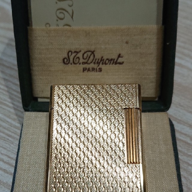 S.T. Dupont(エステーデュポン)のデュポンS1ゴールドライター メンズのファッション小物(タバコグッズ)の商品写真