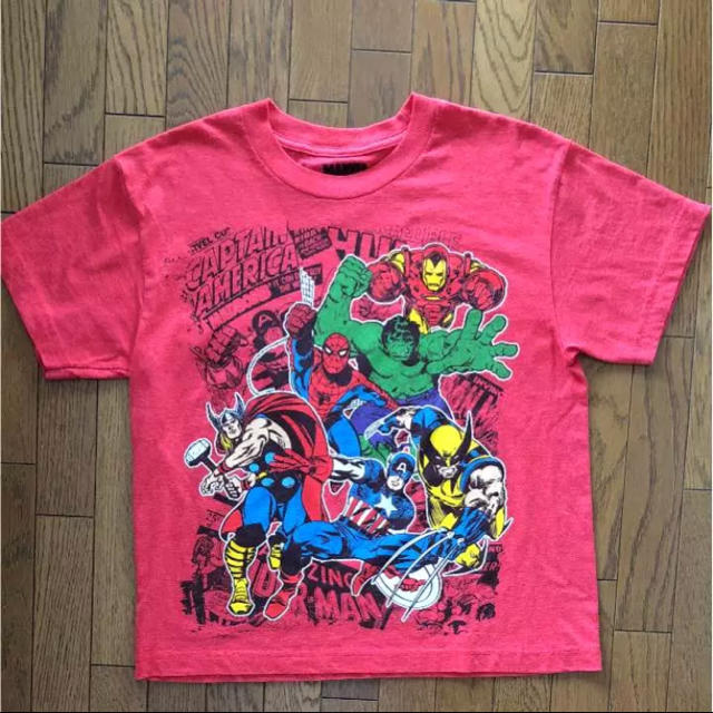 MARVEL(マーベル)のお値下げ！MARVEL アメコミ Tシャツ レディースのトップス(Tシャツ(半袖/袖なし))の商品写真