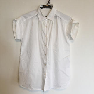 ロペ(ROPE’)のROPE】白シャツ(Tシャツ(半袖/袖なし))
