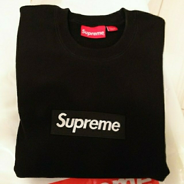 2015aw supreme box logo  crewneck