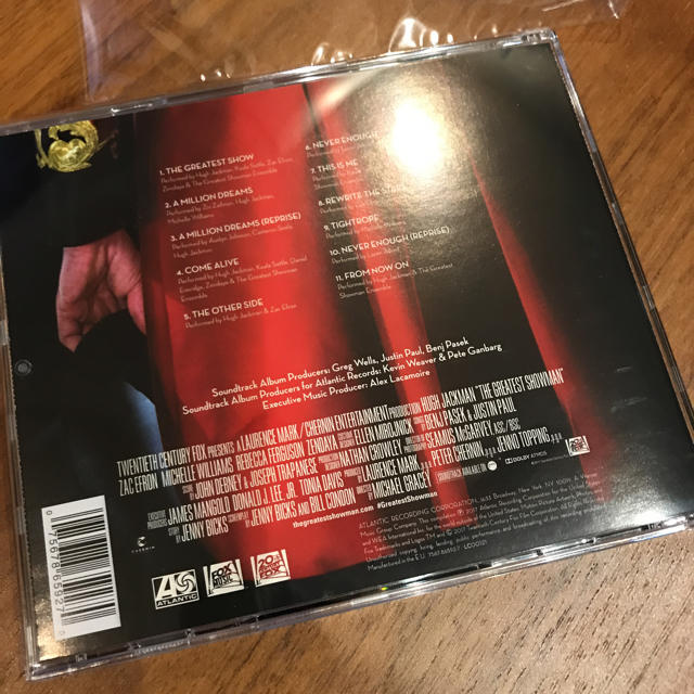 グレイテスト・ショーマン サウンドトラック エンタメ/ホビーのCD(映画音楽)の商品写真
