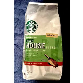 スターバックスコーヒー(Starbucks Coffee)のスタバ ハウスブレンド  ディカフェ 566g(コーヒー)