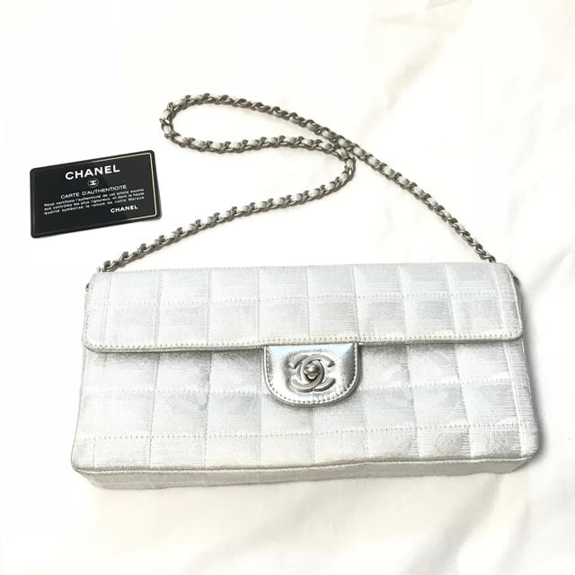 CHANEL シャネル★美品 トラベルライン チェーンショルダーバッグ クラッチバッグ