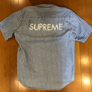 シュプリーム(Supreme)のウーマン様専用 シュプリーム  デニムシャツ  ストライプ Mサイズ(シャツ)