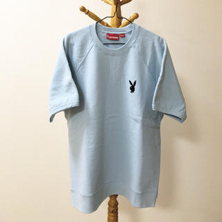 シュプリーム ×プレイボーイ 半袖クルーネックスウェットTシャツ M