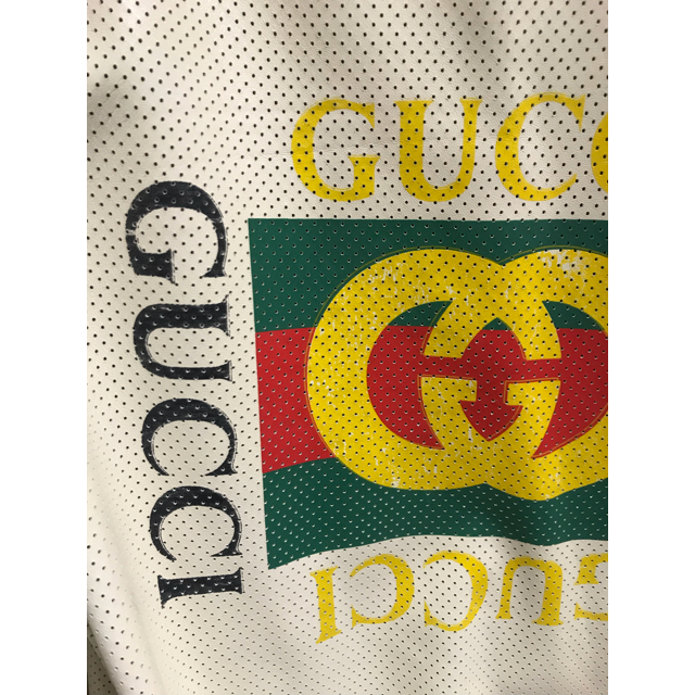 Gucci(グッチ)の{値下げ} Gucci - SS18新作 レザージャケット(ホワイト) メンズのジャケット/アウター(レザージャケット)の商品写真