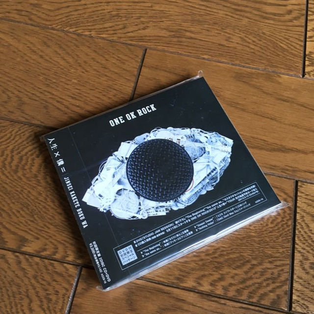 送料無料 新品 CD DVD ONE OK ROCK 人生x僕= 初回 アルバム