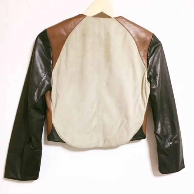DIESEL(ディーゼル)の定価9万 DIESEL ライダース 羊革 レディースのジャケット/アウター(ライダースジャケット)の商品写真