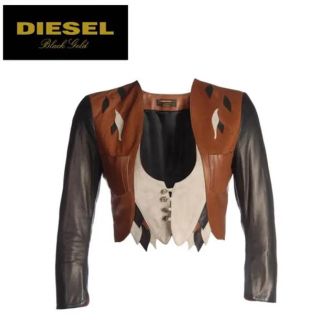 ディーゼル(DIESEL)の定価9万 DIESEL ライダース 羊革(ライダースジャケット)