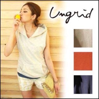 アングリッド(Ungrid)のアングリッド💓ノースリーブパーカー(パーカー)