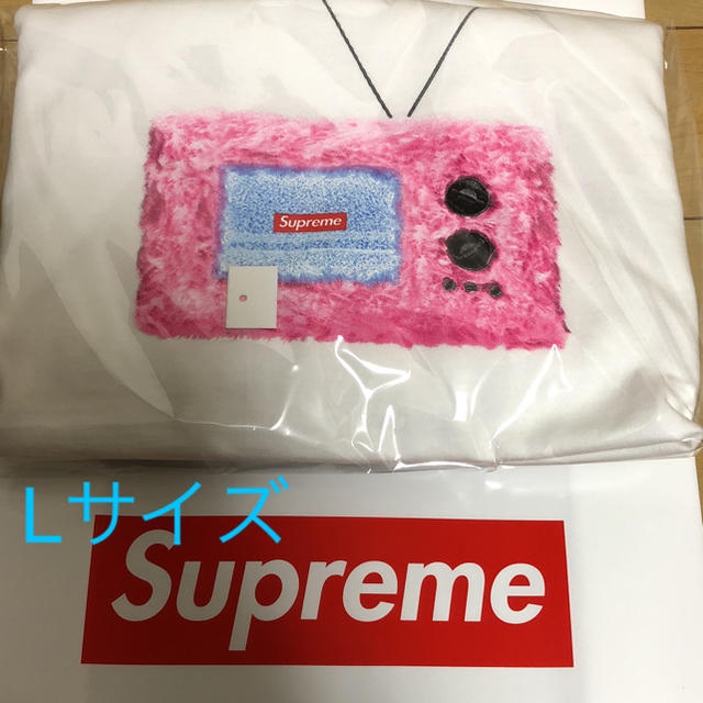 送料込 supreme 18ss TV TEE L 白 ホワイト 新品未使用