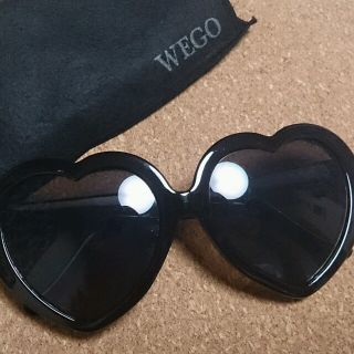 ウィゴー(WEGO)のハートサングラス(サングラス/メガネ)