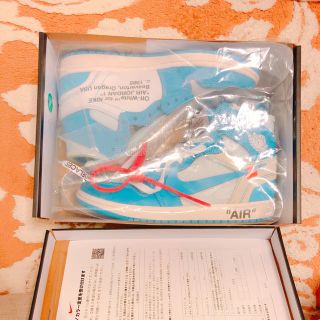 ナイキ(NIKE)のnike off-white theten❤︎aj1(スニーカー)