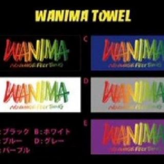 ワニマ(WANIMA)のWANIMA　フェイスタオル(ミュージシャン)