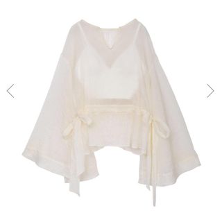 アメリヴィンテージ SHEER LOOSE BLOUSE ビスチェなし 新品