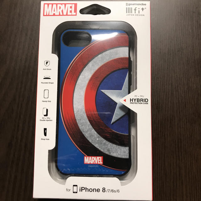 MARVEL(マーベル)のMARVEL  iPhoneケース スマホ/家電/カメラのスマホアクセサリー(iPhoneケース)の商品写真