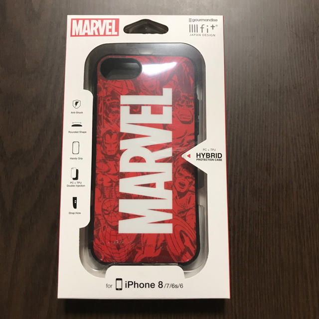 MARVEL(マーベル)のMARVEL iPhoneケース スマホ/家電/カメラのスマホアクセサリー(iPhoneケース)の商品写真