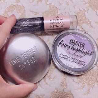 メイベリン(MAYBELLINE)のプチプラ ハイライター プレストパウダー ファンデーション セット(フェイスパウダー)