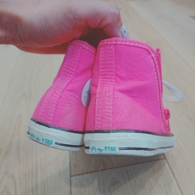 CONVERSE(コンバース)のCONVERSE ALLSTAR ピンク 19cm キッズ/ベビー/マタニティのキッズ靴/シューズ(15cm~)(スニーカー)の商品写真