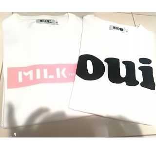 ミルクフェド(MILKFED.)の｟まこ様せんよう｠MILKFED. 半袖T  2枚  【人気商品】(Tシャツ(半袖/袖なし))