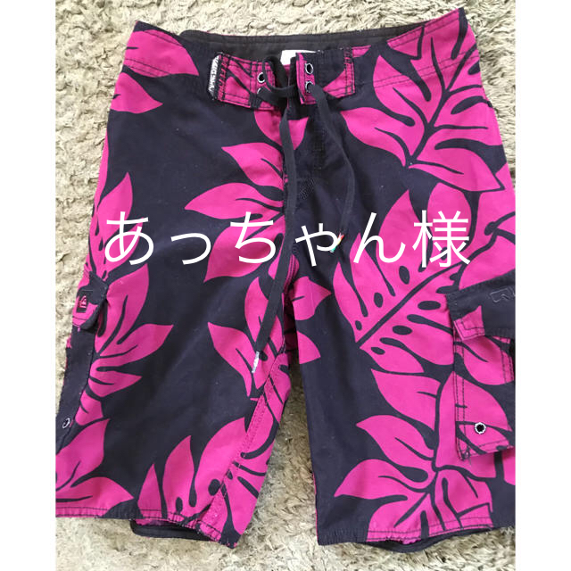 QUIKSILVER(クイックシルバー)の値下げ‼︎クイックシルバー水着 キッズ/ベビー/マタニティのキッズ服男の子用(90cm~)(水着)の商品写真