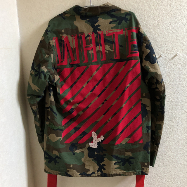 OFF-WHITE - オフホワイト off-white カモフラ 迷彩 ジャケットの通販 by yasuyasu's shop｜オフホワイト