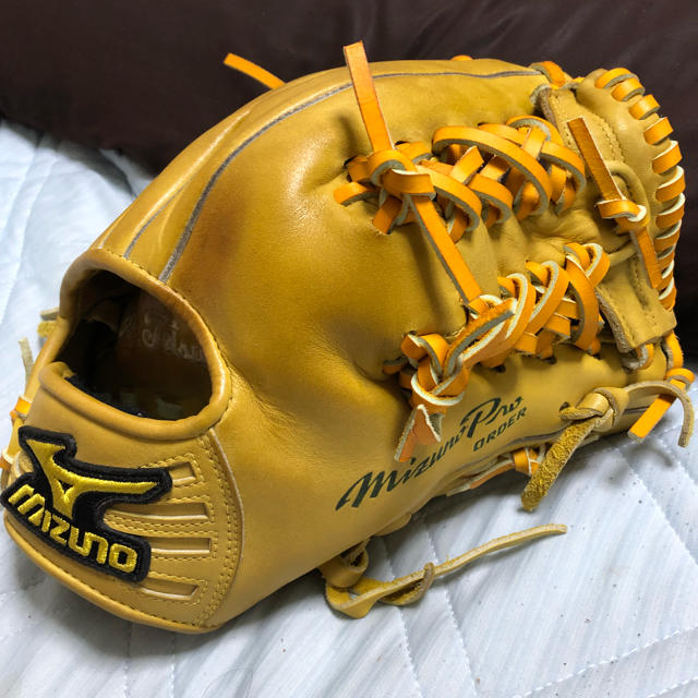 MIZUNO - ミズノプロ 硬式 内野手用グローブ の通販 by もち's shop ...