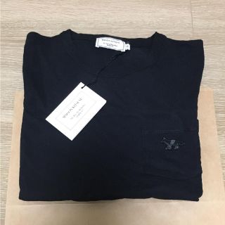 メゾンキツネ(MAISON KITSUNE')のXS【新品】メゾンキツネ レディース 半袖Tシャツ 黒(Tシャツ(半袖/袖なし))