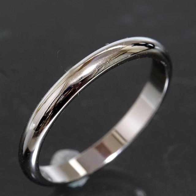 カルティエ cartier シンプル リング size51 pt950 仕上済