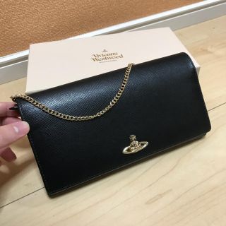 ヴィヴィアンウエストウッド(Vivienne Westwood)の美品✨ヴィヴィアンウエストウッド 長財布 チェーンウォレット 正規品(財布)