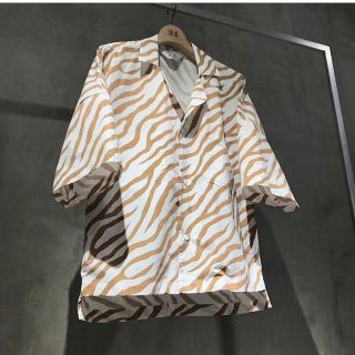 サンシー(SUNSEA)のSUNSEA/サンシー"ZEBRA FRIED SHRIMP SHIRT" 2(シャツ)