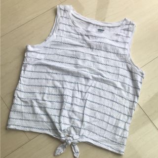 オールドネイビー(Old Navy)のオールドネイビー  ボーダー タンクトップ 110cm ノースリ(Tシャツ/カットソー)