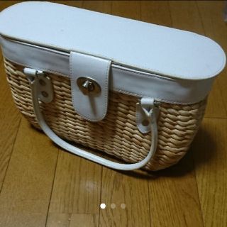 オフオン(OFUON)のオフオン  かごバッグ(かごバッグ/ストローバッグ)