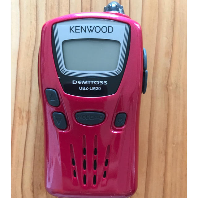 KENWOOD(ケンウッド)のインカム KENWOOD イヤホン付き 動作確認済み  スマホ/家電/カメラのスマホ/家電/カメラ その他(その他)の商品写真