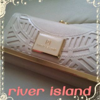 River islandベージュ長財布(財布)