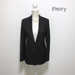 セオリー(theory)の【新品】theory 千鳥格子柄 テーラードジャケット(テーラードジャケット)