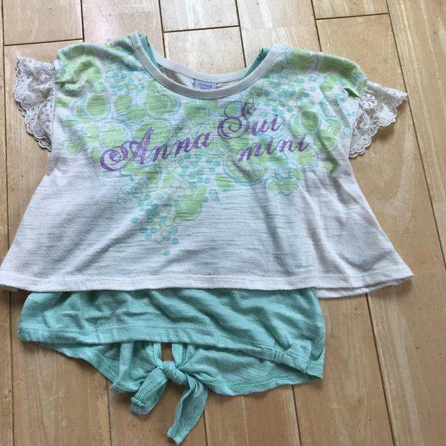 ANNA SUI mini(アナスイミニ)のANNA SUI MINI  アナスイ ミニ  100 キッズ/ベビー/マタニティのキッズ服女の子用(90cm~)(Tシャツ/カットソー)の商品写真