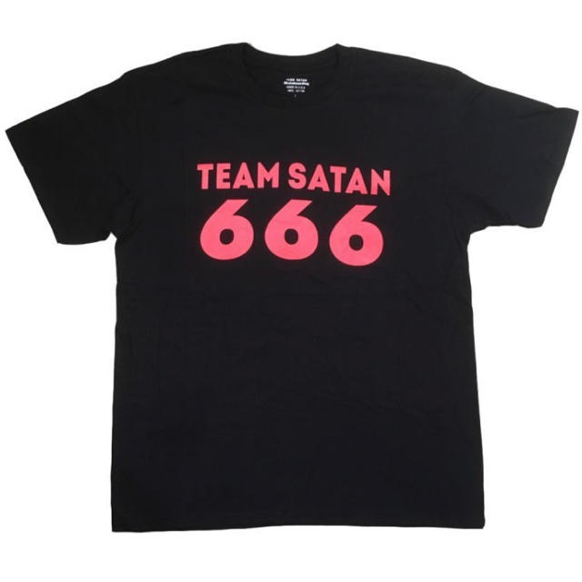 TEAM SATAN 666 Tシャツ Lサイズ