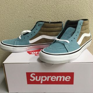 シュプリーム(Supreme)のsupreme vans sk8-mid 26.5cm blue(スニーカー)