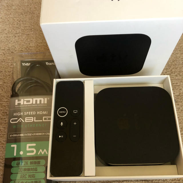 Apple - AppleTV (第4世代)32G HDMI付きの通販 by kogonnta's shop｜アップルならラクマ