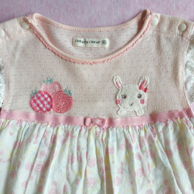 coeur a coeur(クーラクール)の取り置き中 キッズ/ベビー/マタニティのキッズ服女の子用(90cm~)(ワンピース)の商品写真