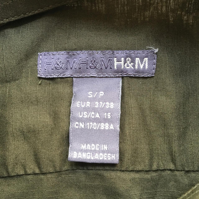 H&M(エイチアンドエム)のH&M 長袖シャツ メンズのトップス(シャツ)の商品写真